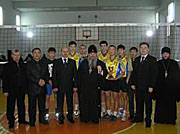 При поддержке Элистинской епархии в Элисте прошел V Рождественский волейбольный турнир